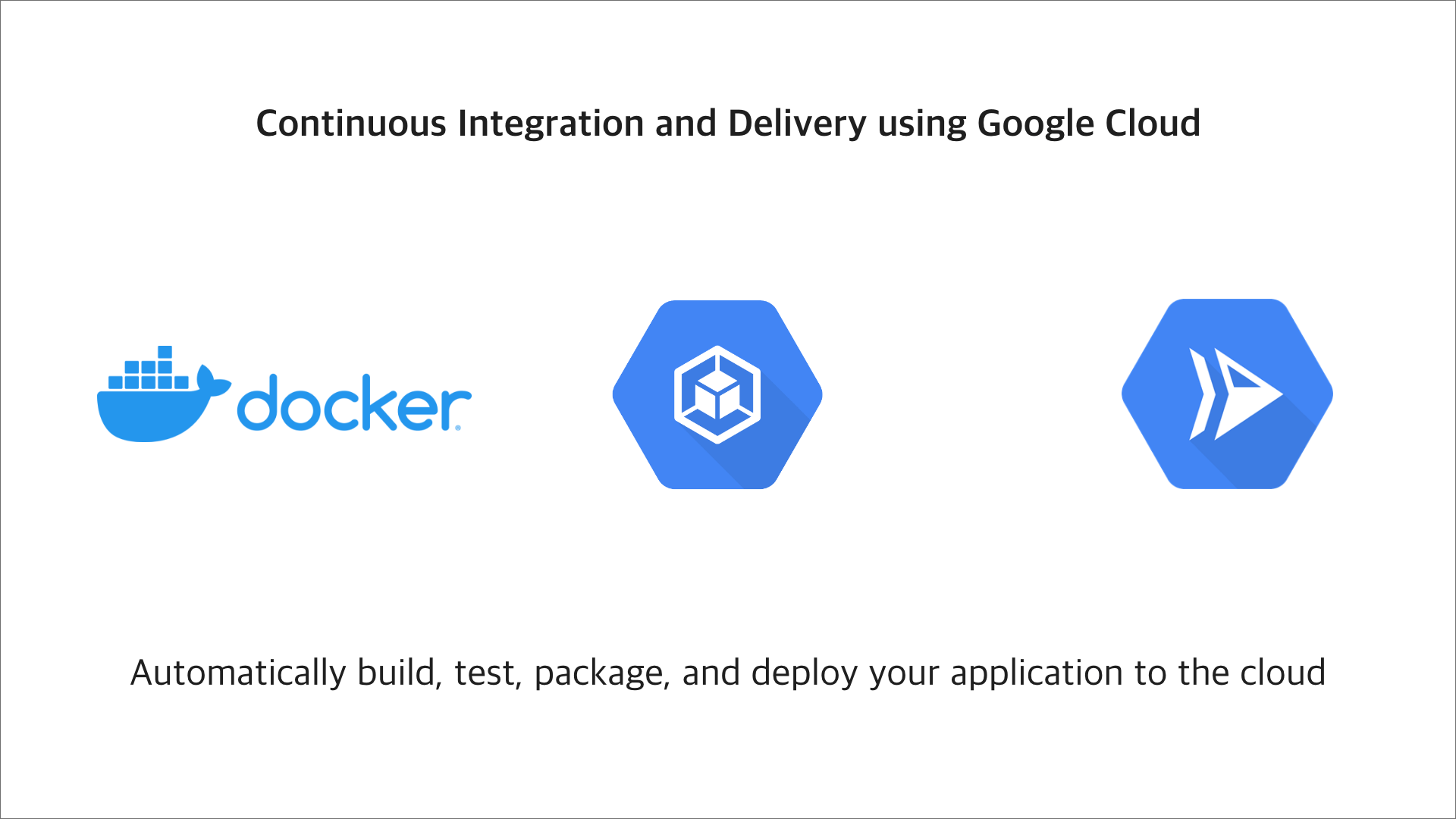 Continuous Integration and Delivery using Google Cloud